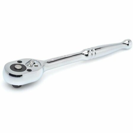BEAUTYBLADE 0.37 in. Drive 72 Tooth Quick Release Ratchet Handle, Nickel Chrome BE771104